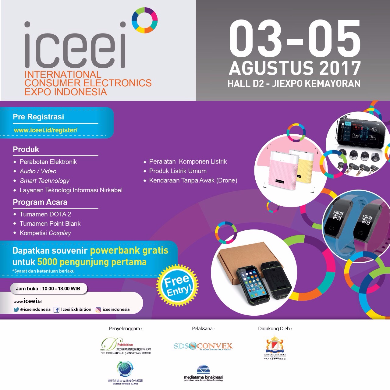 Pameran International Consumer Electroics Expo 2017