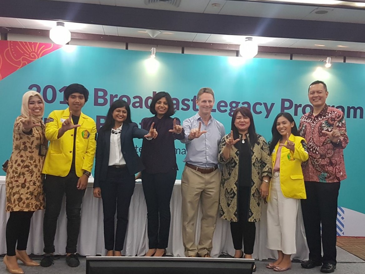 Partisipasi Vokasi UI dalam Program Broadcast Legacy Asian Games 2018