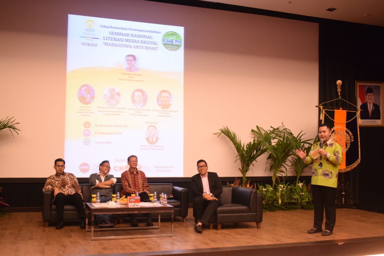 Literasi Media Digital: Mahasiswa Anti Hoax