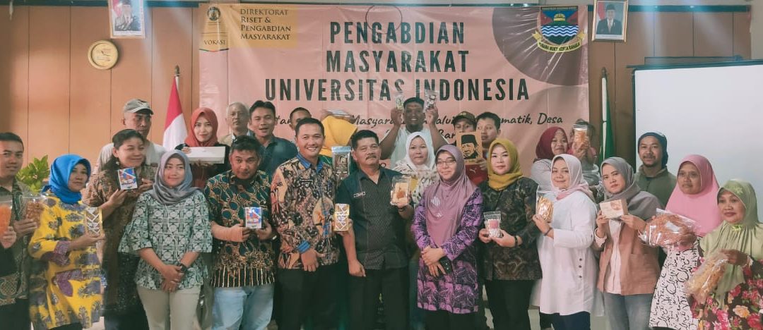 Dosen Vokasi UI Dorong Ekonomi Lokal Desa Cimareme melalui Seni dan UMKM