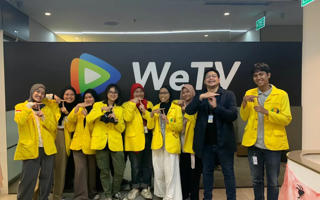 Mahasiswa Vokasi UI Lakukan Company Visit ke WeTV untuk Mantapkan Ilmu OTT dan VOD