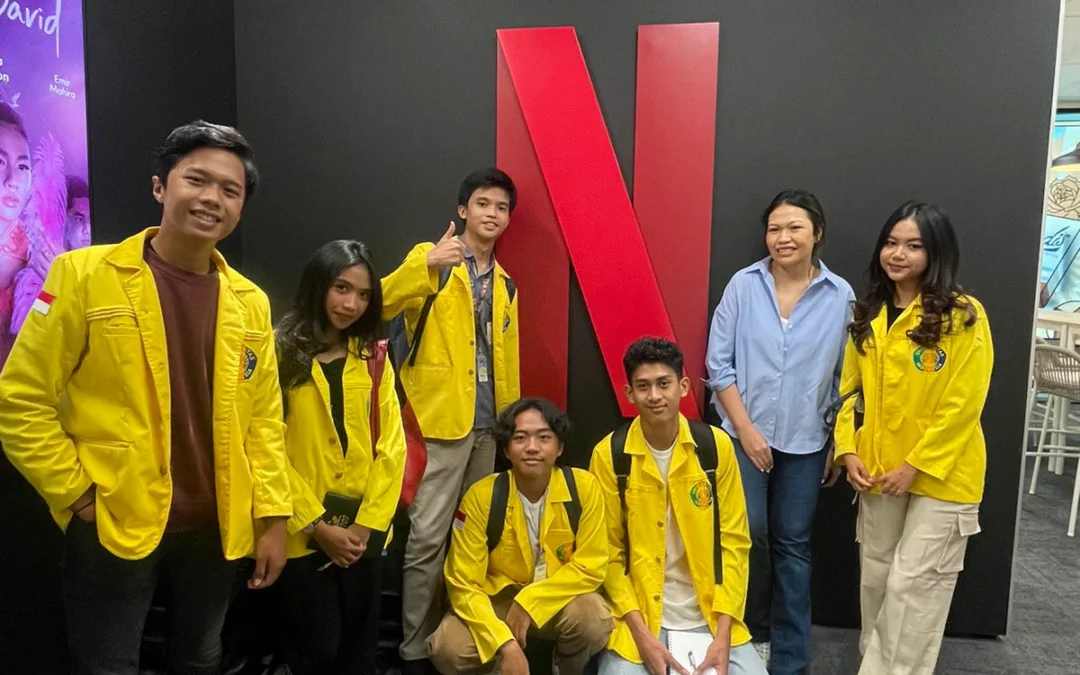 Mahasiswa Vokasi UI Lakukan Kunjungan Industri ke Netflix Indonesia