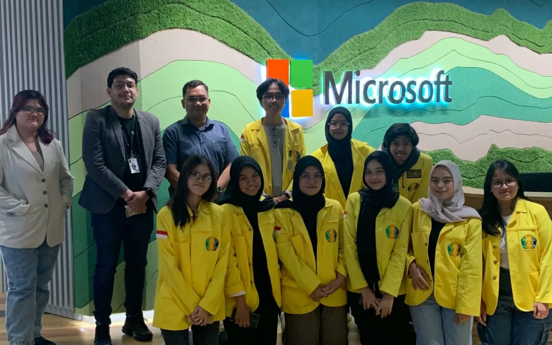 Pelajari Generative AI untuk Proses Produksi Media, Mahasiswa Vokasi UI Lakukan Kunjungan Industri ke Microsoft Indonesia