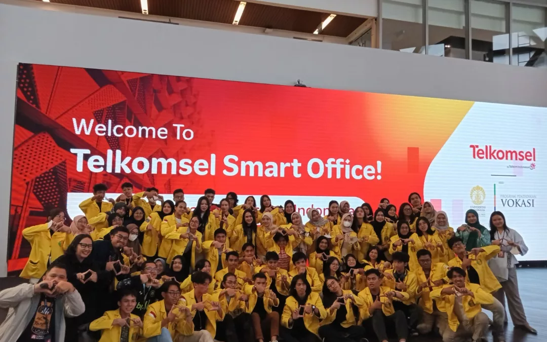 Dorong Digitalisasi bagi Gen Z, Mahasiswa Vokasi UI Kunjungi PT Telkom Indonesia