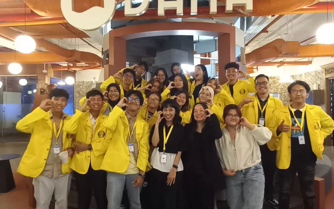 Mahasiswa Vokasi UI Lakukan Kunjungan Industri ke DANA Indonesia