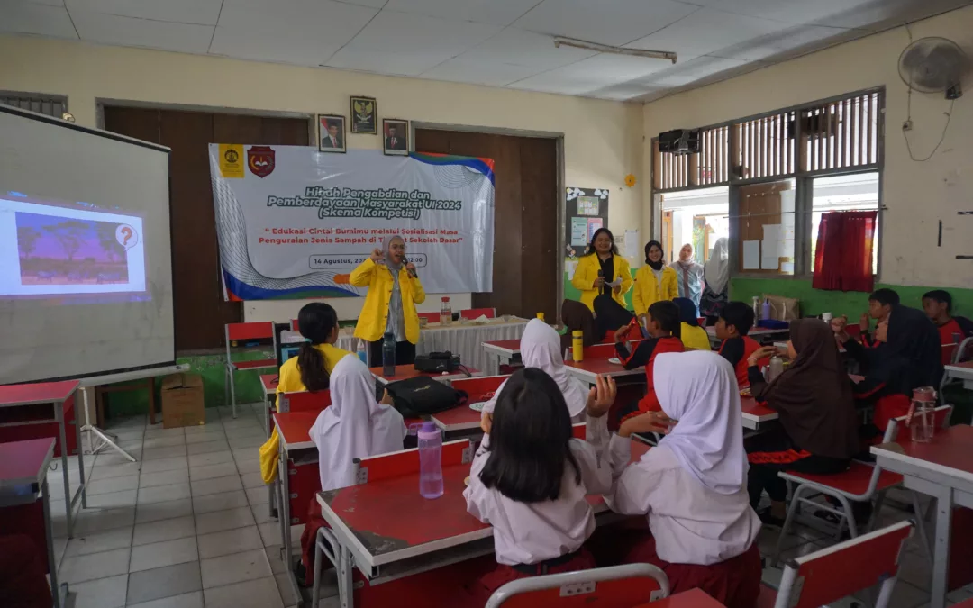 UI Tanamkan Kesadaran Lingkungan pada Siswa Sekolah Dasar di Depok