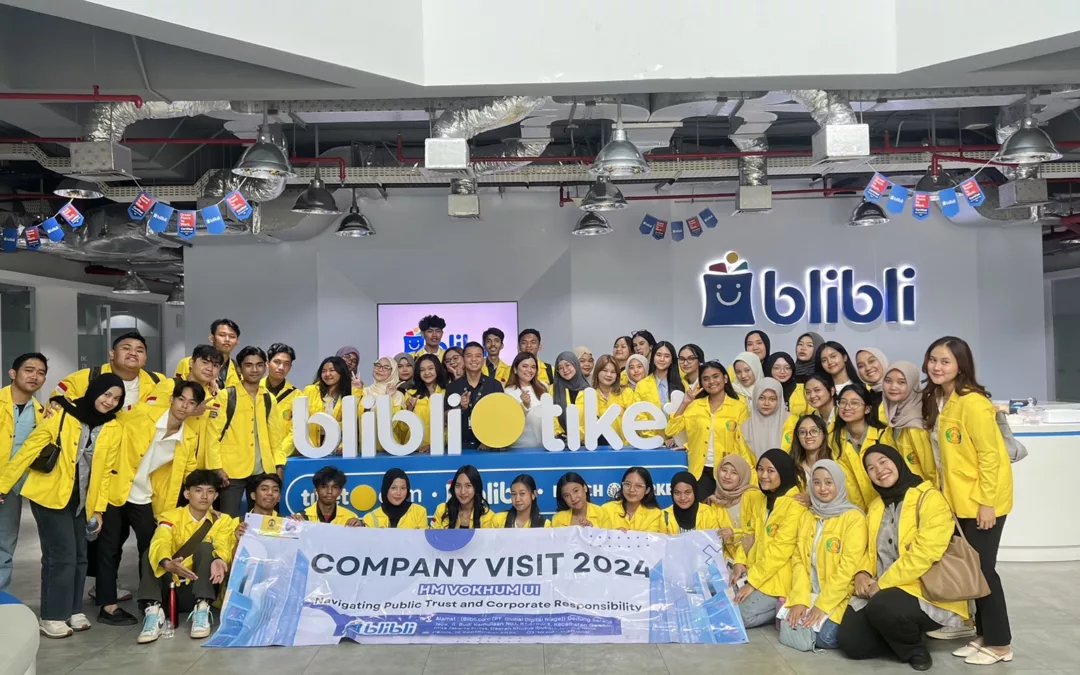 Kenalkan Praktik Nyata Dunia Kehumasan, Mahasiswa Vokasi UI Lakukan Company Visit ke Blibli