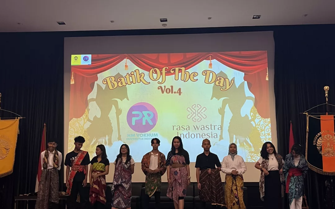 Rayakan Hari Batik Nasional, Mahasiswa Hubungan Masyarakat Selenggarakan Batik Of The Day Vol. 4