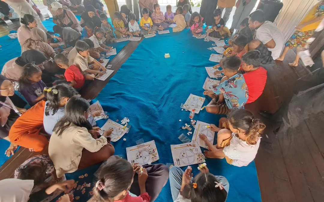 Dosen Vokasi UI Beri Edukasi Asupan Makan dan Literasi Fisik di Kepulauan Seribu