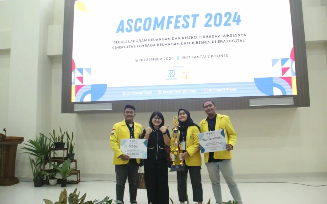 UI Juara Pertama Setelah Sisihkan 100 Partisipan di Ajang ASCOMFEST 2024