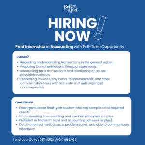 Internship Vacancy - Before After Co.