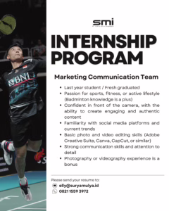 Internship Program - PT. Surya Mulya Indonesia