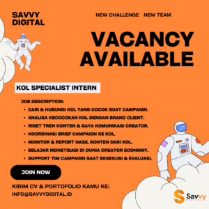 Internship Vacancy - PT Sarana Visi Internasional