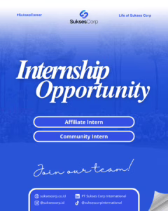 Internship Vacancy - PT Sukses Corp International