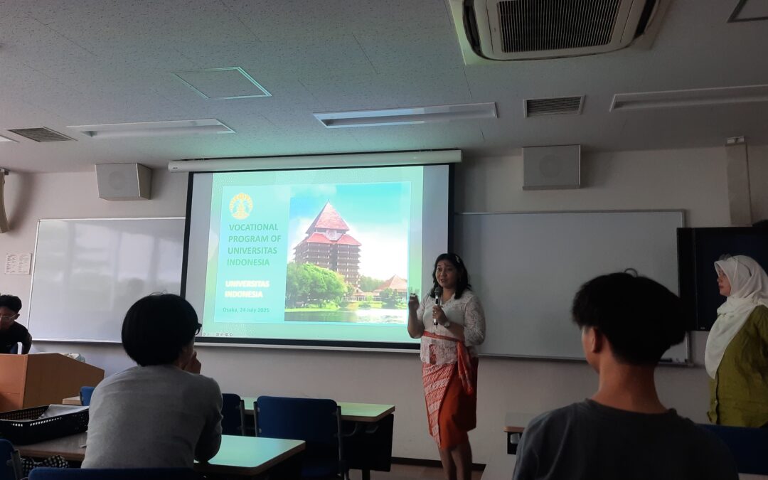 Vokasi UI Perkuat Kolaborasi Internasional melalui Lawatan Kunjungan ke Osaka University dan Kansai University