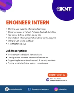 Internship Vacancy - PT Komputama Nusantara